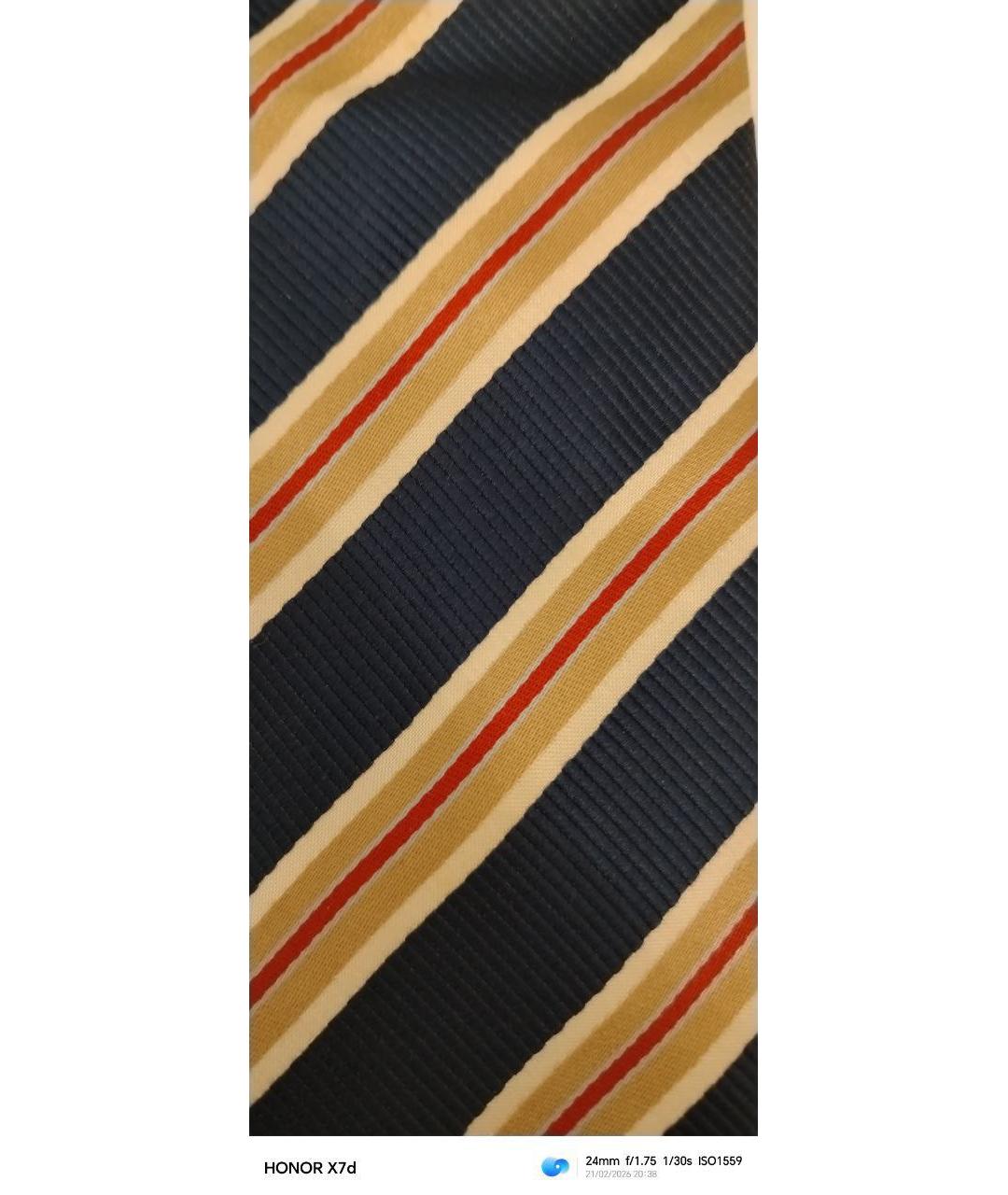 PAL ZILERI Синий шелковый галстук, фото 4