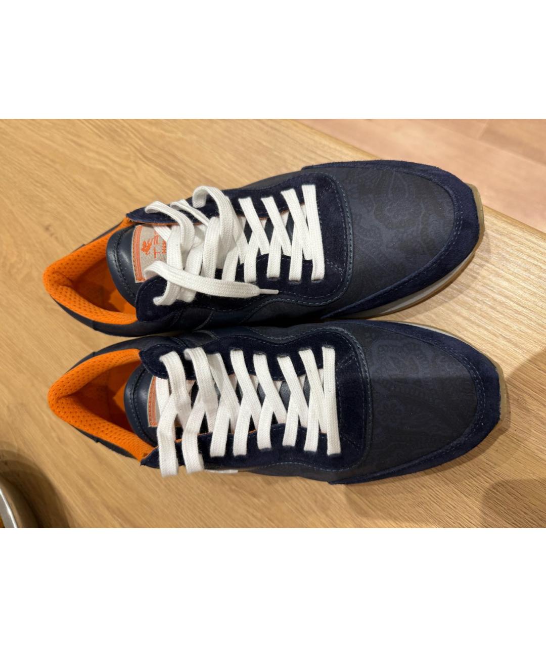 ETRO Темно-синие кроссовки, фото 3