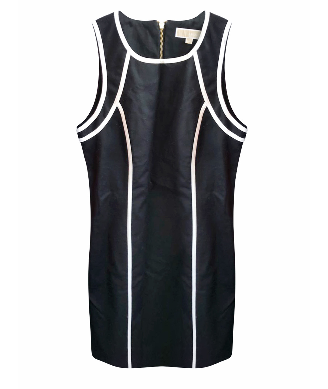 MICHAEL MICHAEL KORS Черное хлопковое повседневное платье, фото 1