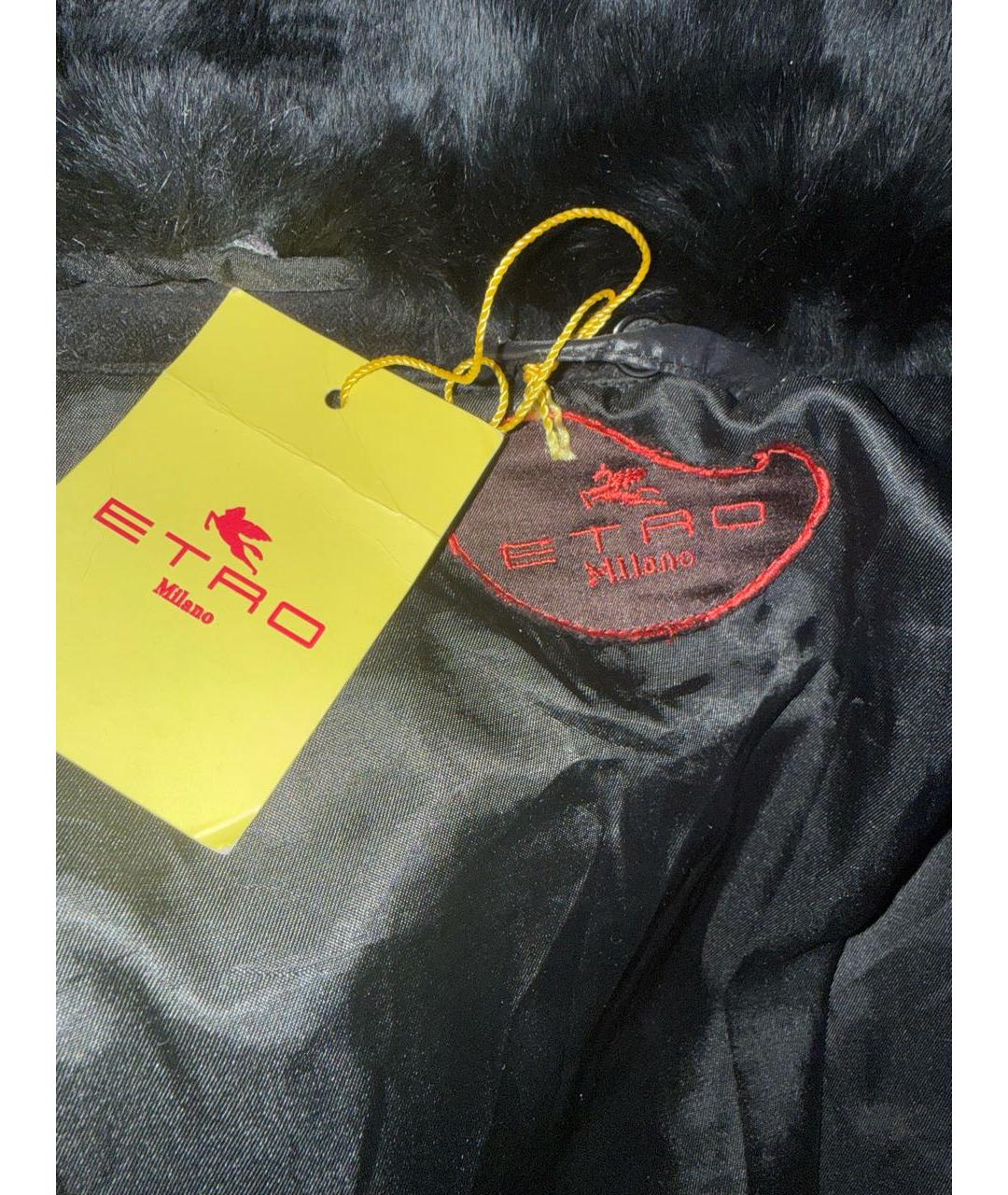 ETRO Черная куртка, фото 5