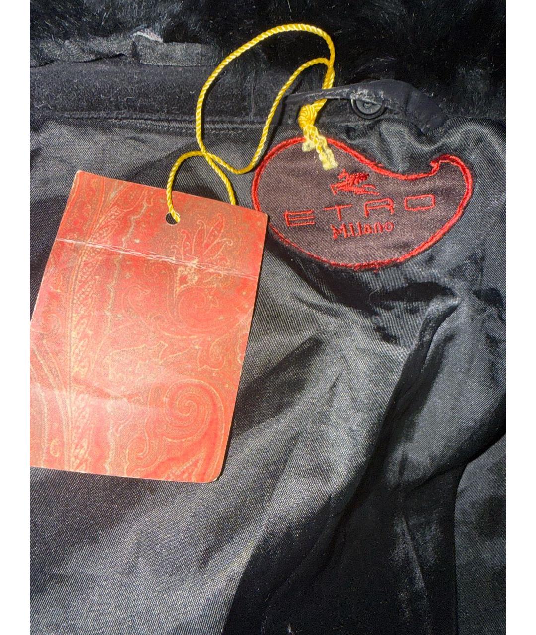 ETRO Черная куртка, фото 6