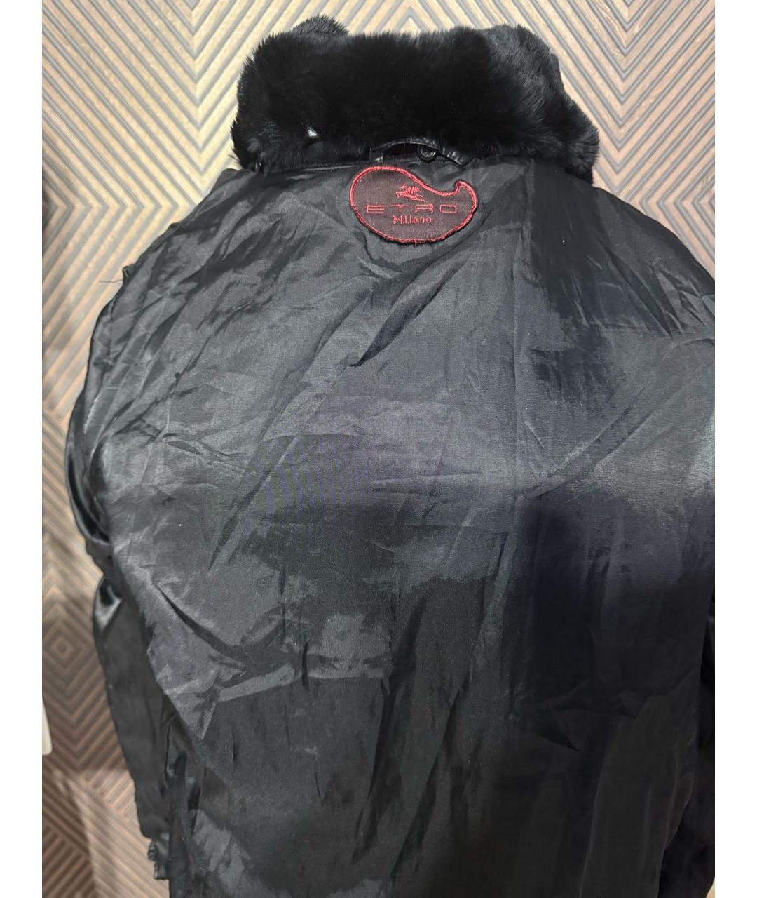 ETRO Черная куртка, фото 3
