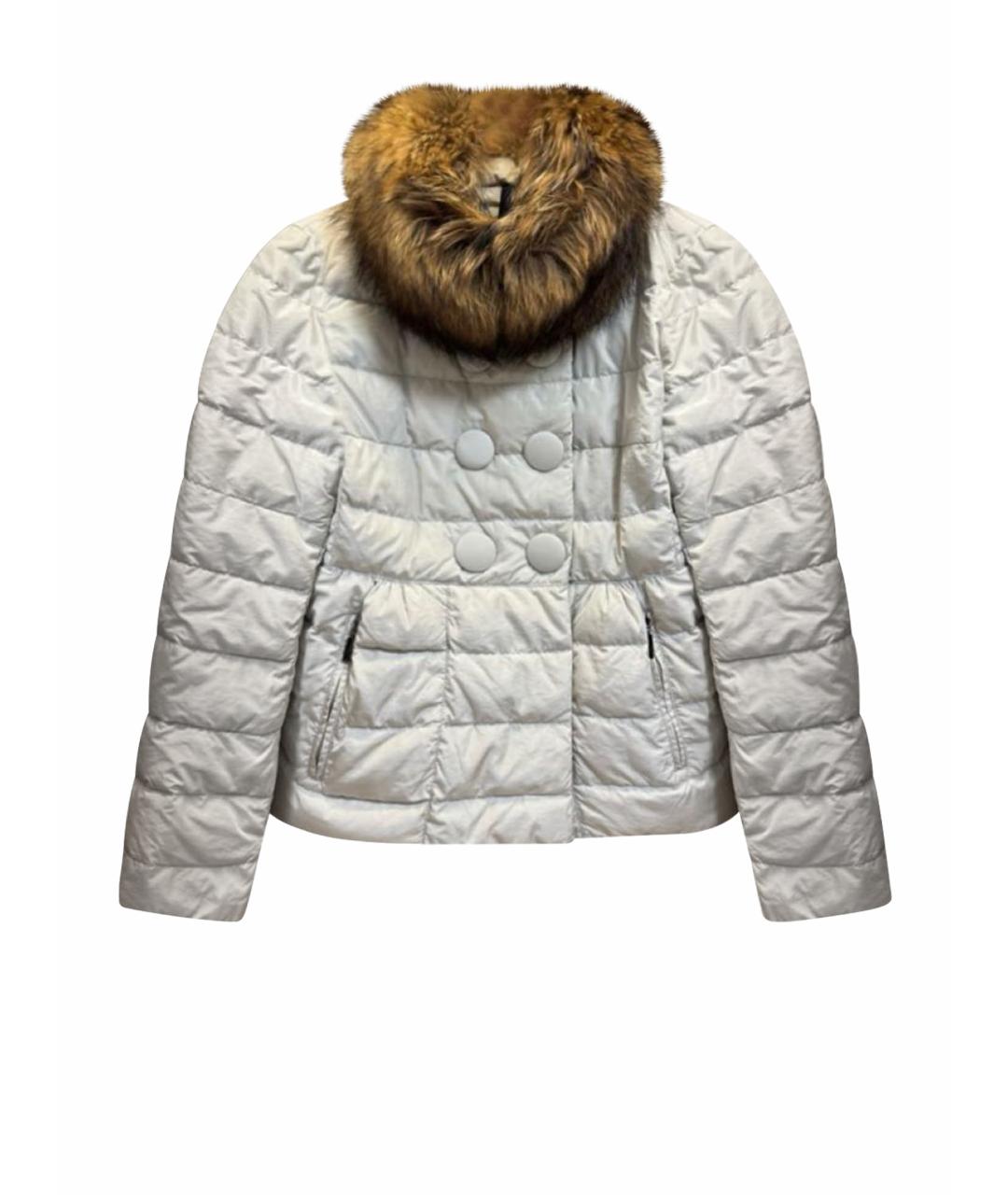 MONCLER Бежевый пуховик, фото 1