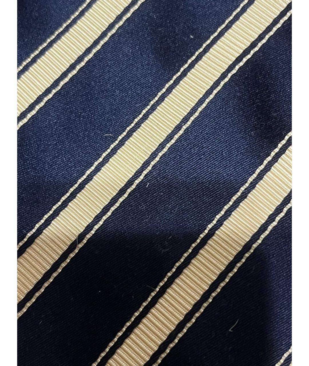 BRIONI Темно-синий шелковый галстук, фото 4