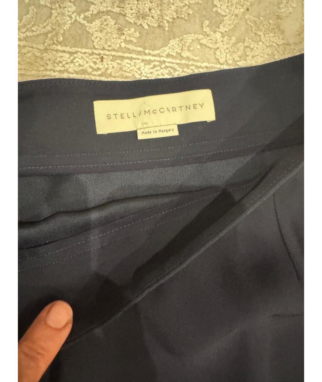 STELLA MCCARTNEY Темно-синяя юбка миди, фото 2