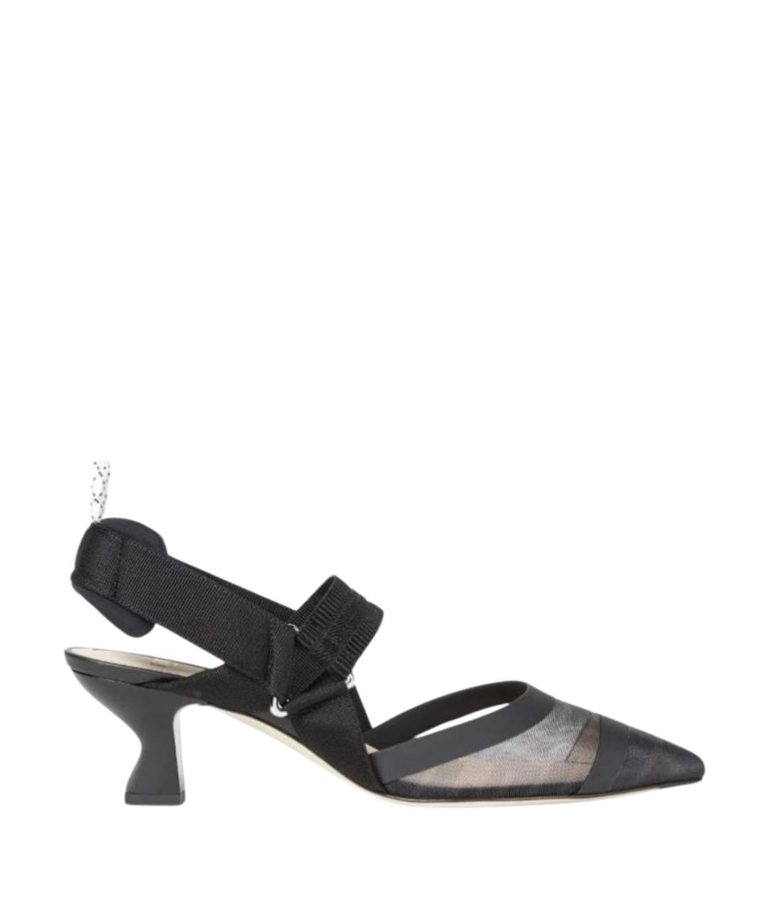 FENDI Черные туфли, фото 1