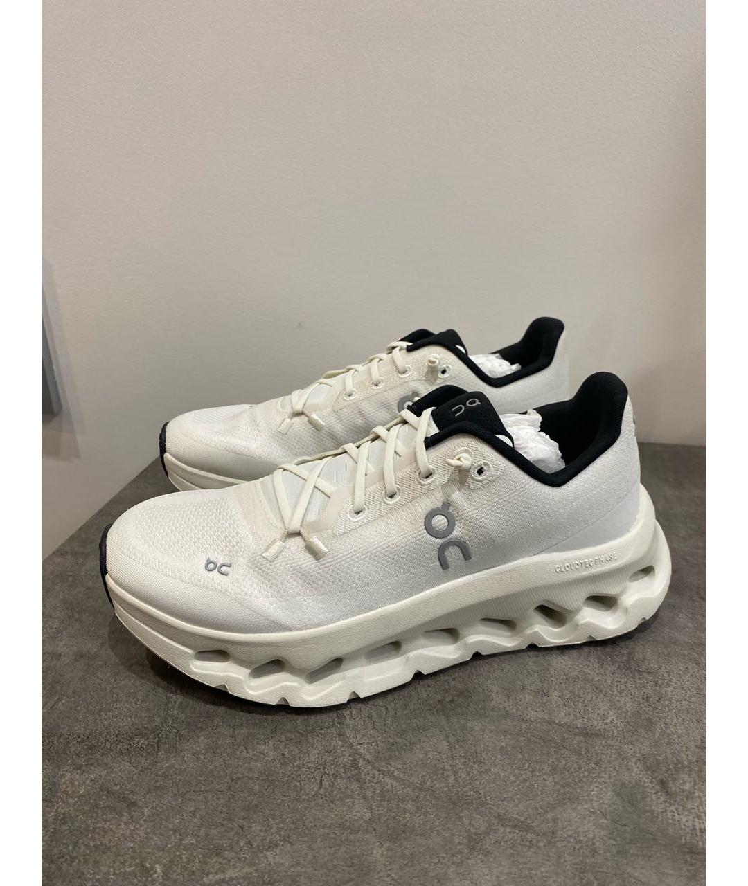 ON Белые текстильные кроссовки, фото 5