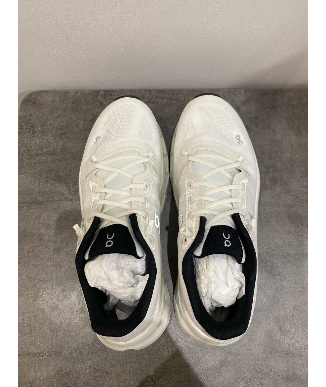 ON Белые текстильные кроссовки, фото 3