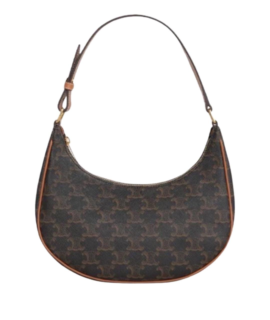 CELINE Коричневая сумка через плечо, фото 1