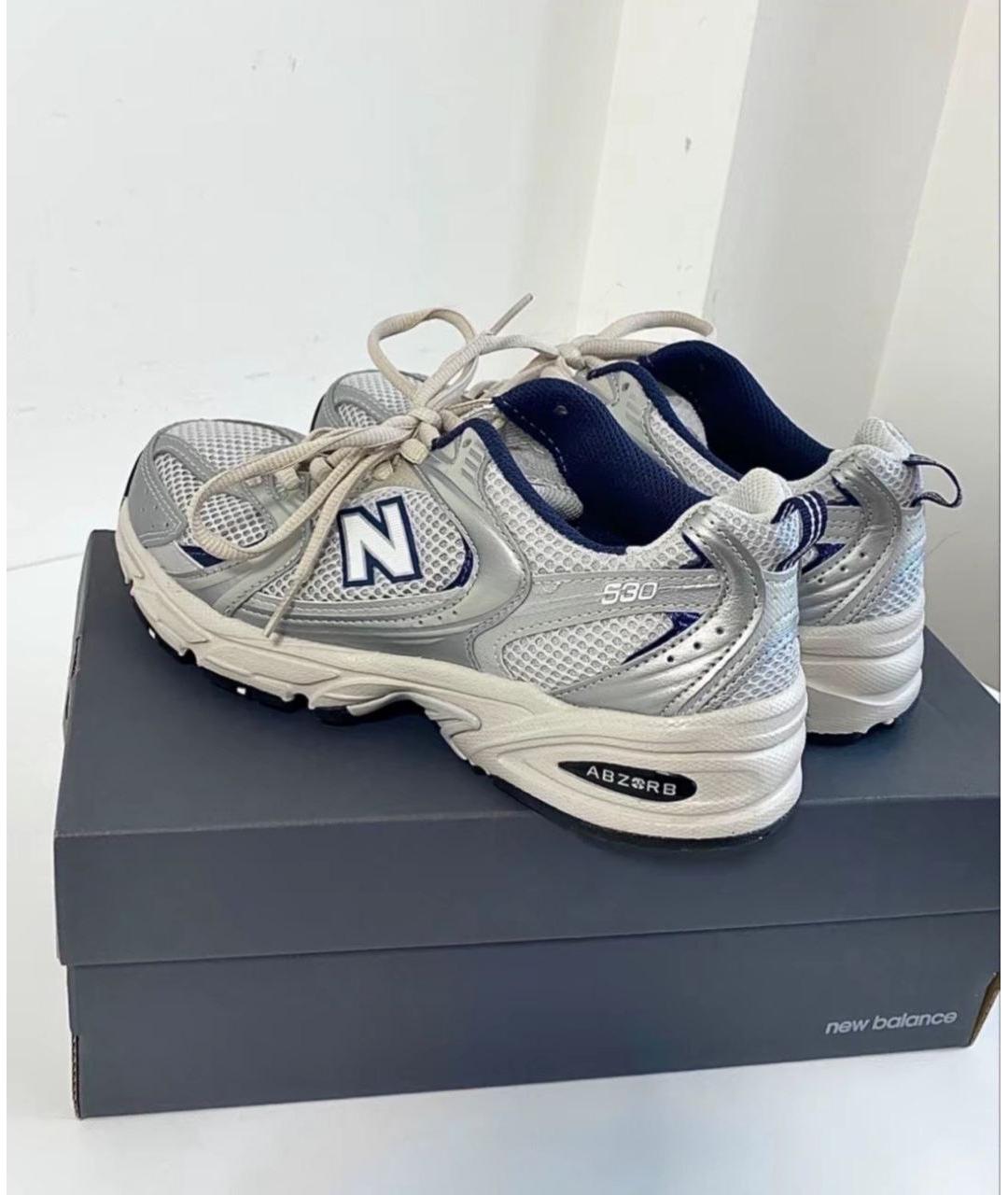 NEW BALANCE Серые кроссовки, фото 4