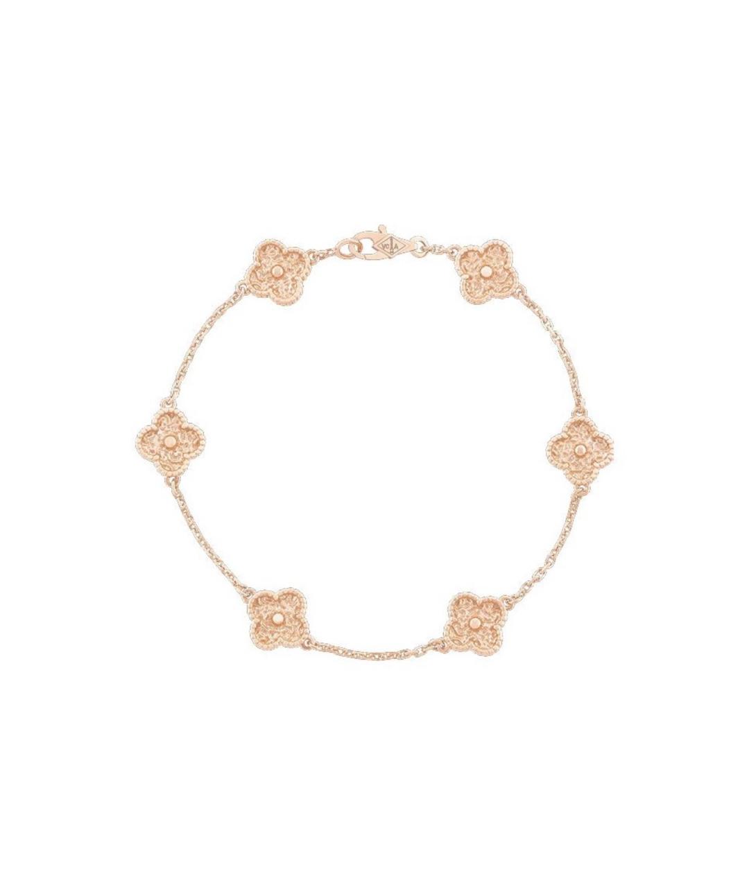 VAN CLEEF & ARPELS Золотой браслет из розового золота, фото 5