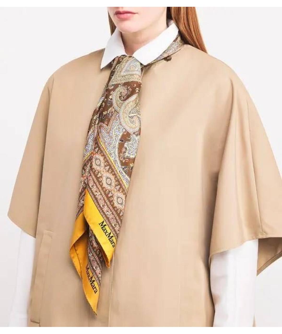 MAX MARA Мульти шелковый платок, фото 2