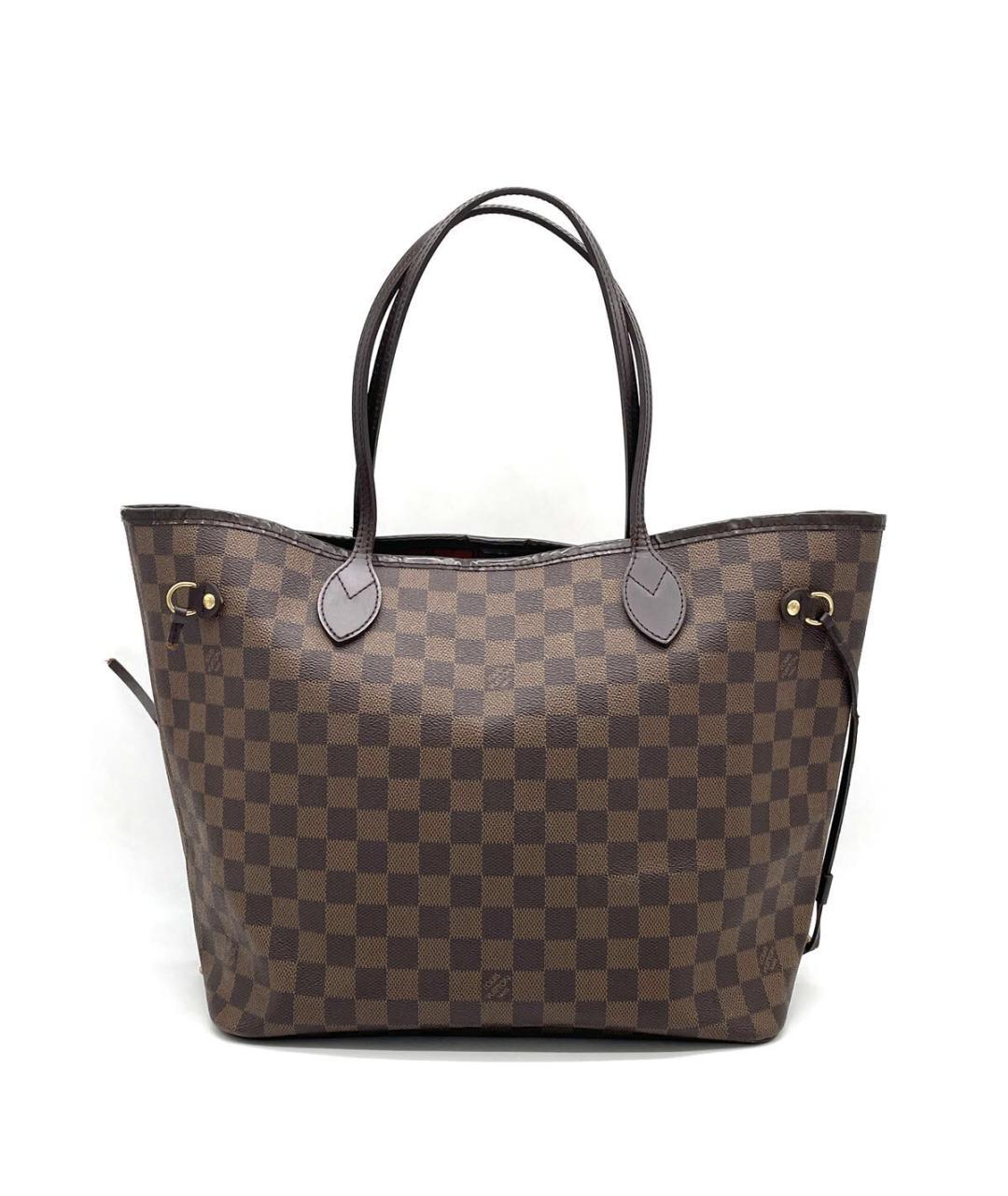 LOUIS VUITTON Коричневая сумка тоут, фото 7