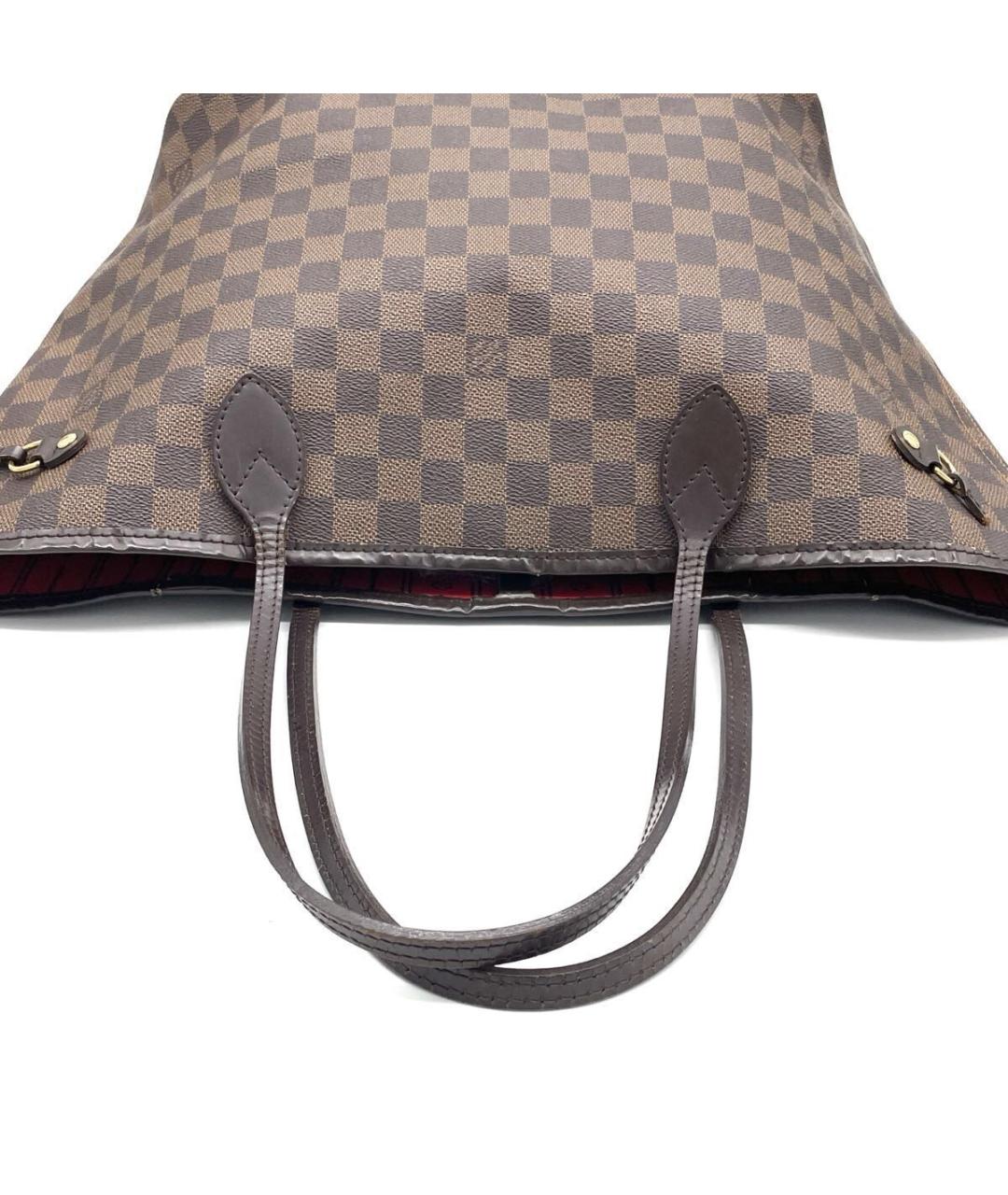 LOUIS VUITTON Коричневая сумка тоут, фото 5