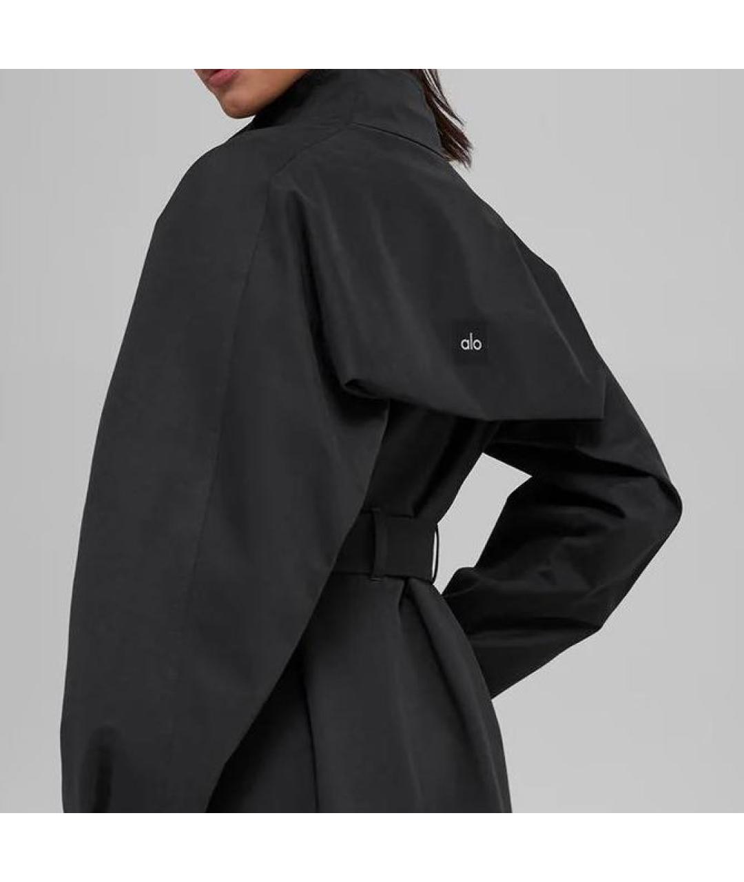 ALO YOGA Черный тренч/плащ, фото 3