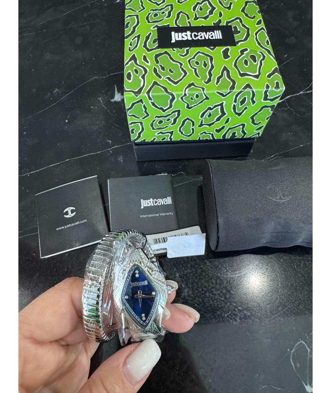 JUST CAVALLI Серебряные часы, фото 5