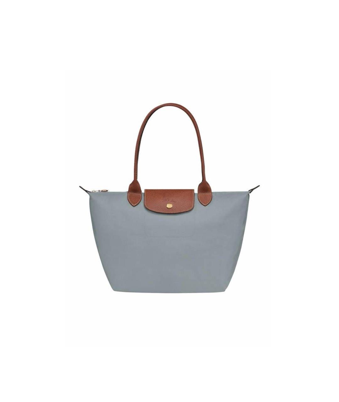 LONGCHAMP Голубая сумка тоут, фото 6