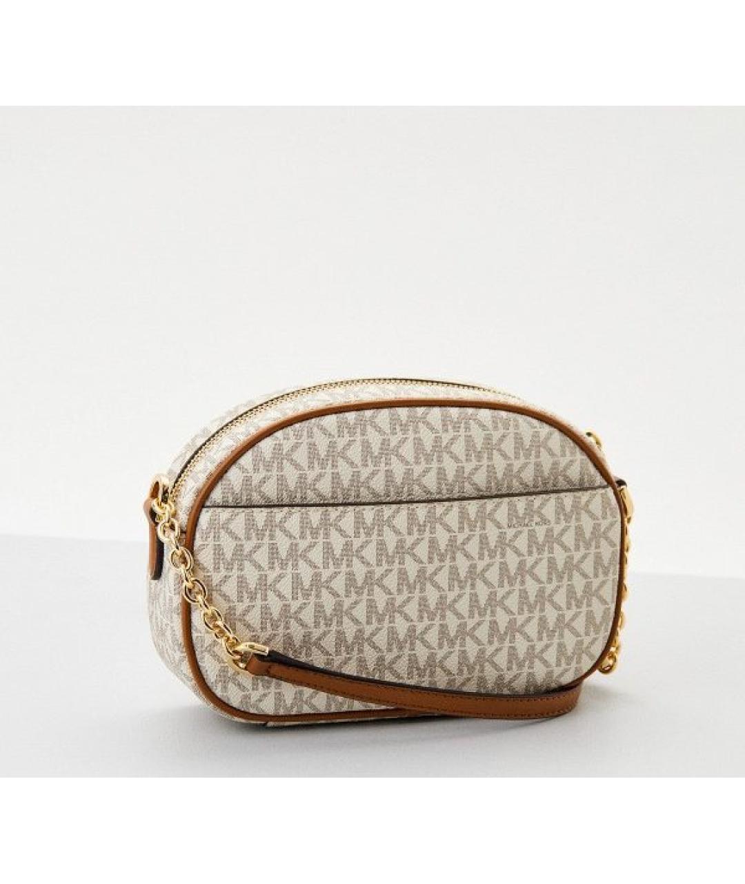 MICHAEL KORS Бежевая сумка через плечо, фото 5