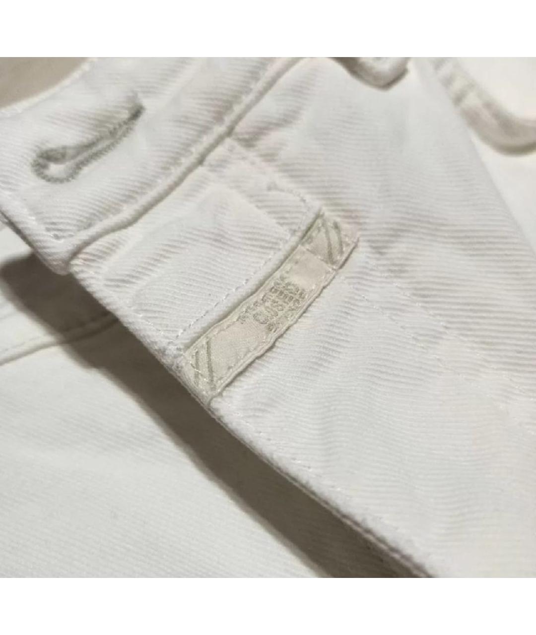 CLOSED Белые хлопко-эластановые джинсы скинни, фото 4