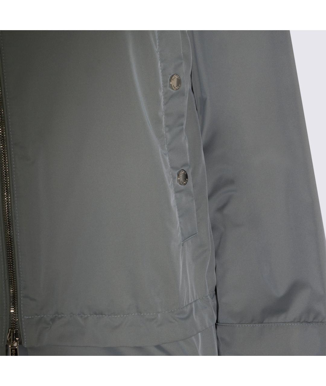 MOORER Серая полиамидовая куртка, фото 3