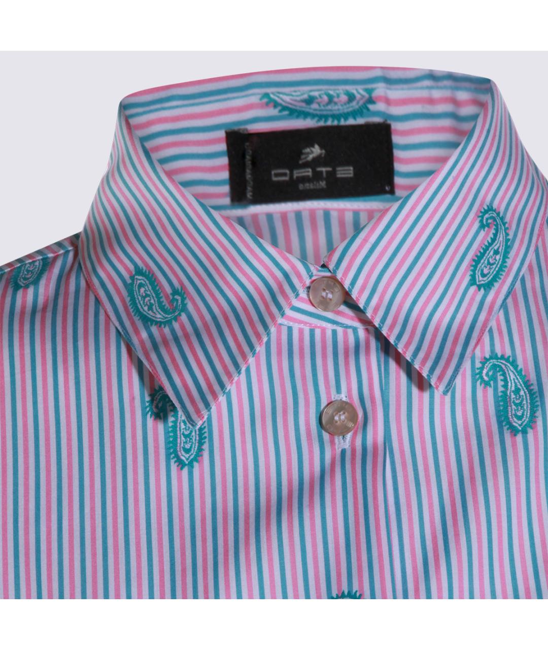 ETRO Фиолетовая шелковая рубашка, фото 3