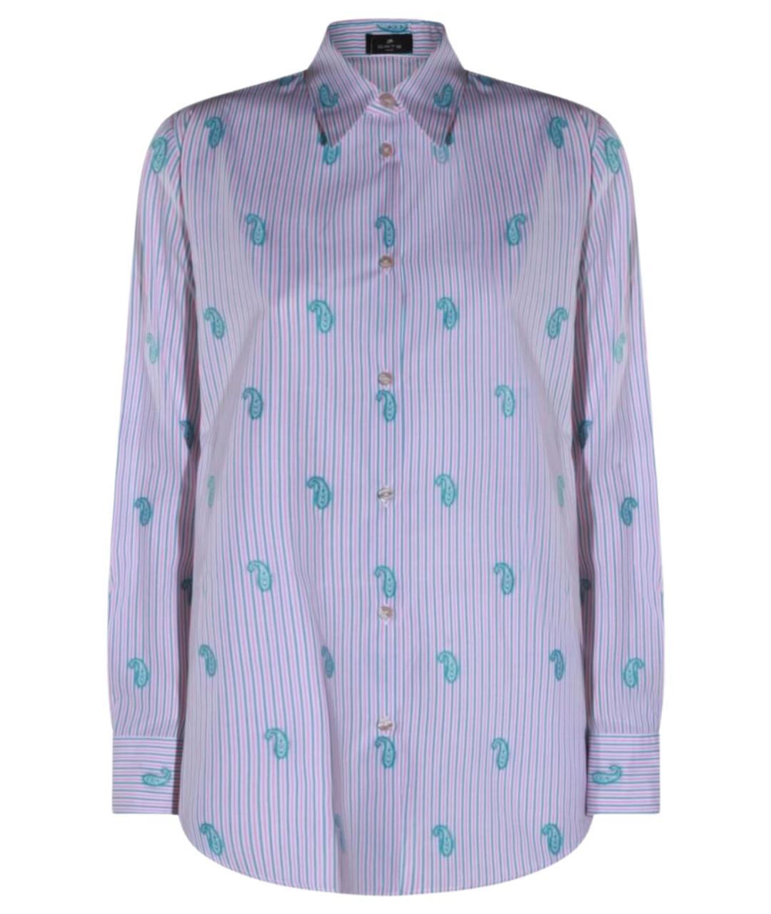 ETRO Фиолетовая шелковая рубашка, фото 1