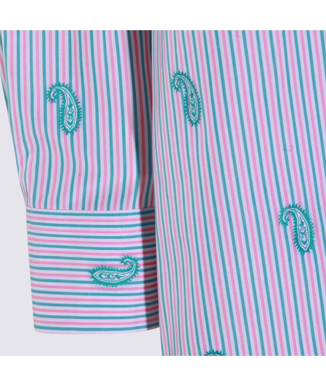 ETRO Фиолетовая шелковая рубашка, фото 4