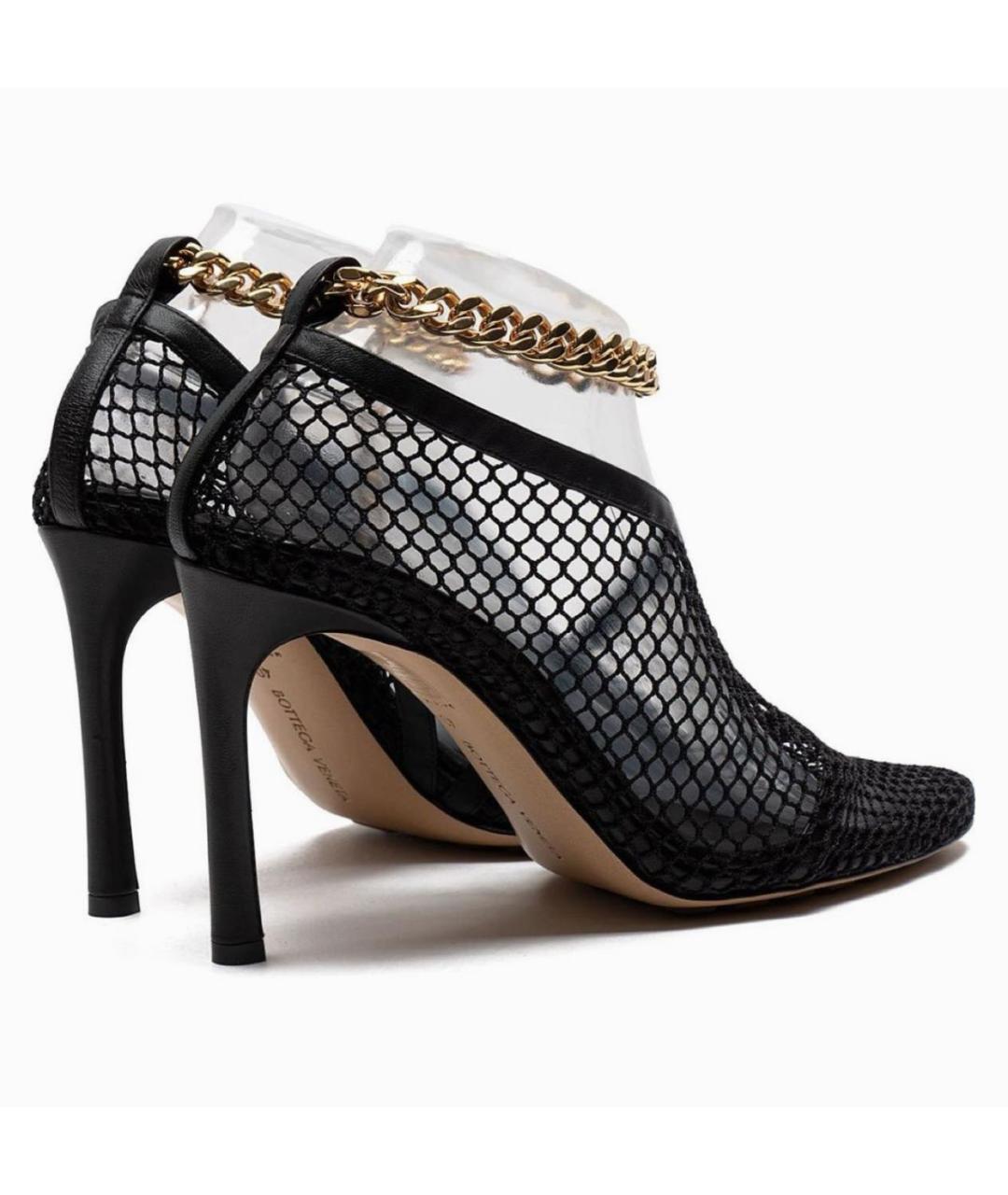 BOTTEGA VENETA Черные текстильные туфли, фото 2