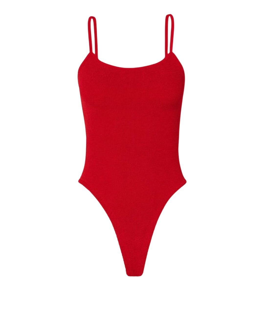 HUNZA G Красный купальник, фото 1