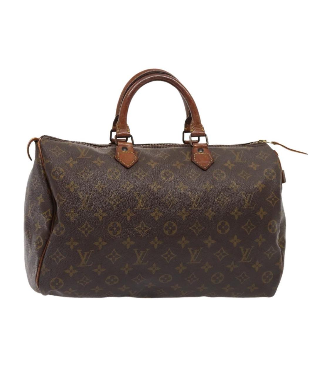 LOUIS VUITTON Коричневая сумка с короткими ручками, фото 8