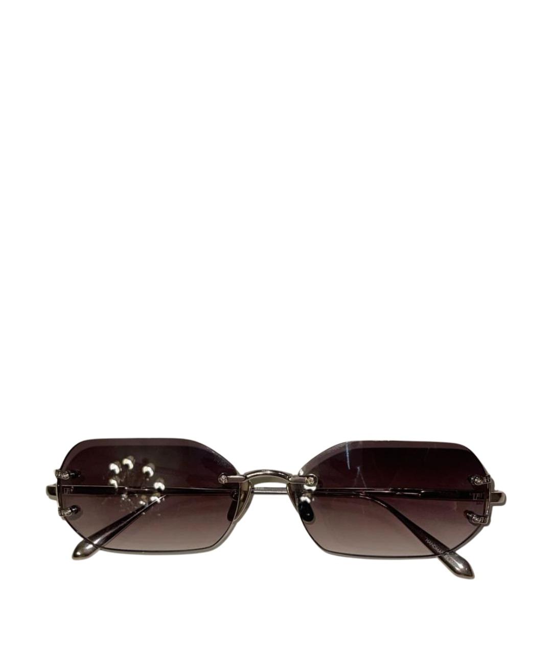 LINDA FARROW Коричневые солнцезащитные очки, фото 1