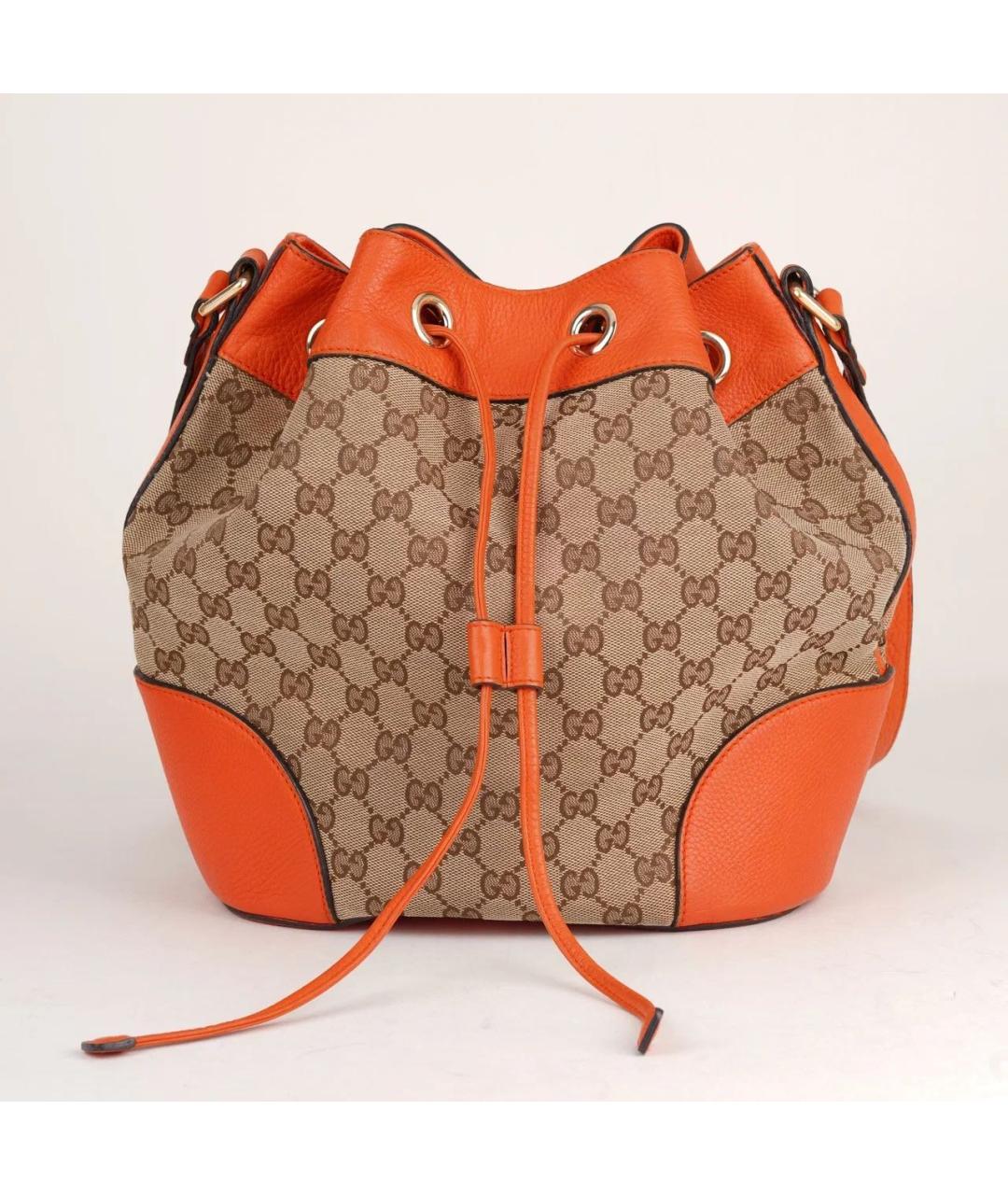 GUCCI Оранжевая сумка тоут, фото 2