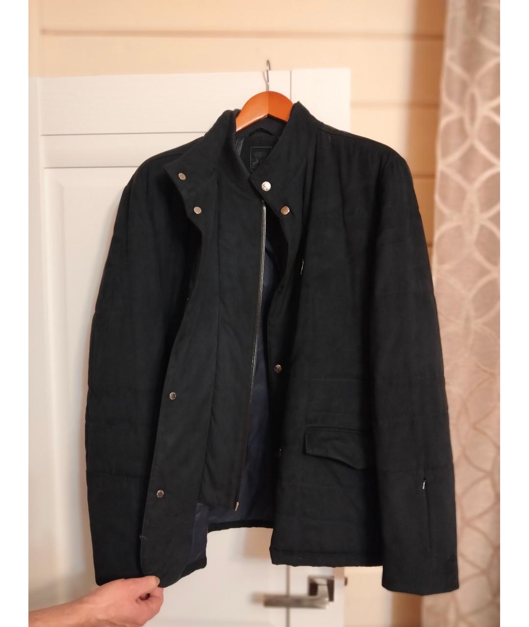 CORNELIANI Черная велюровая куртка, фото 6