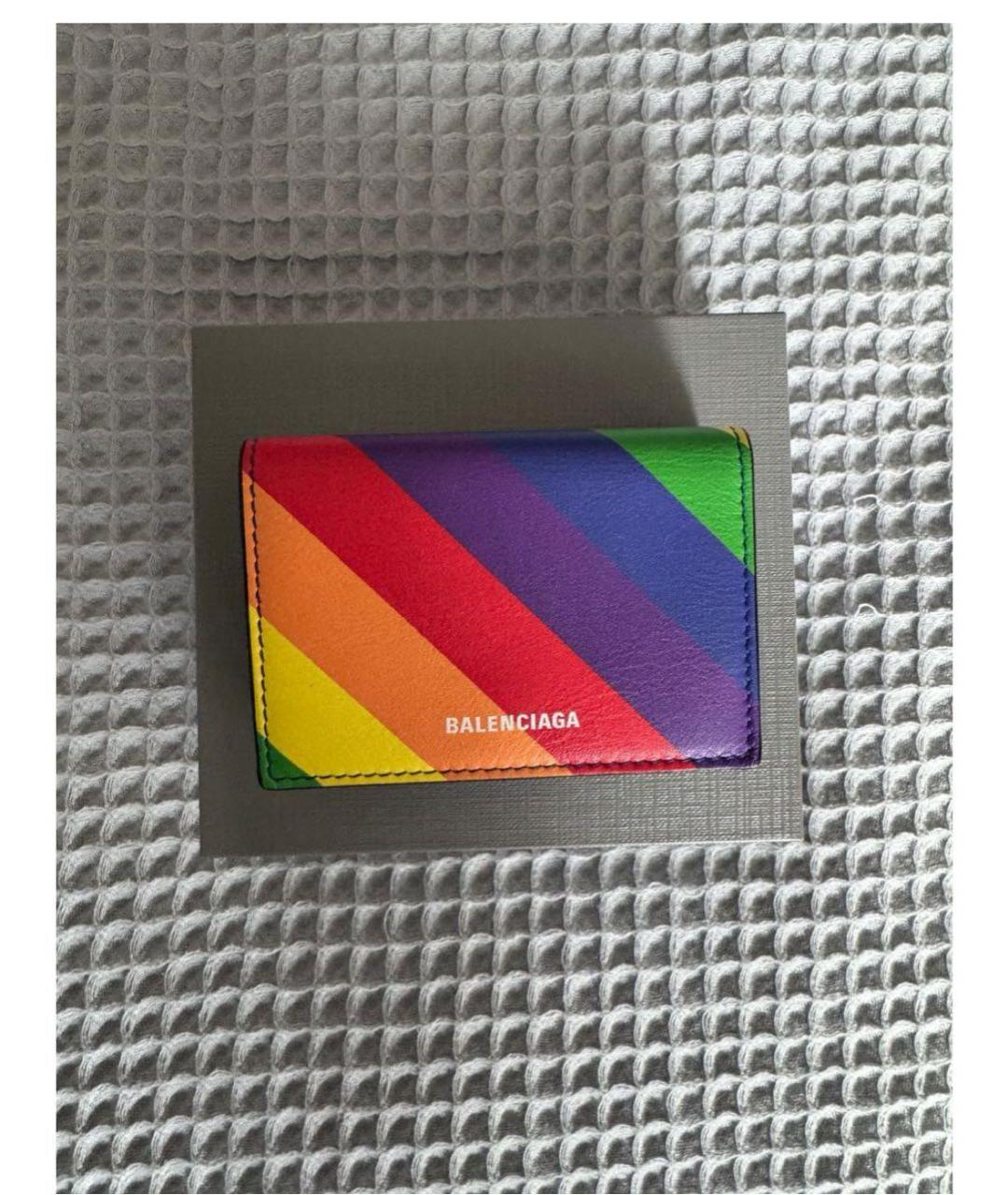 BALENCIAGA Мульти кожаный кошелек, фото 5