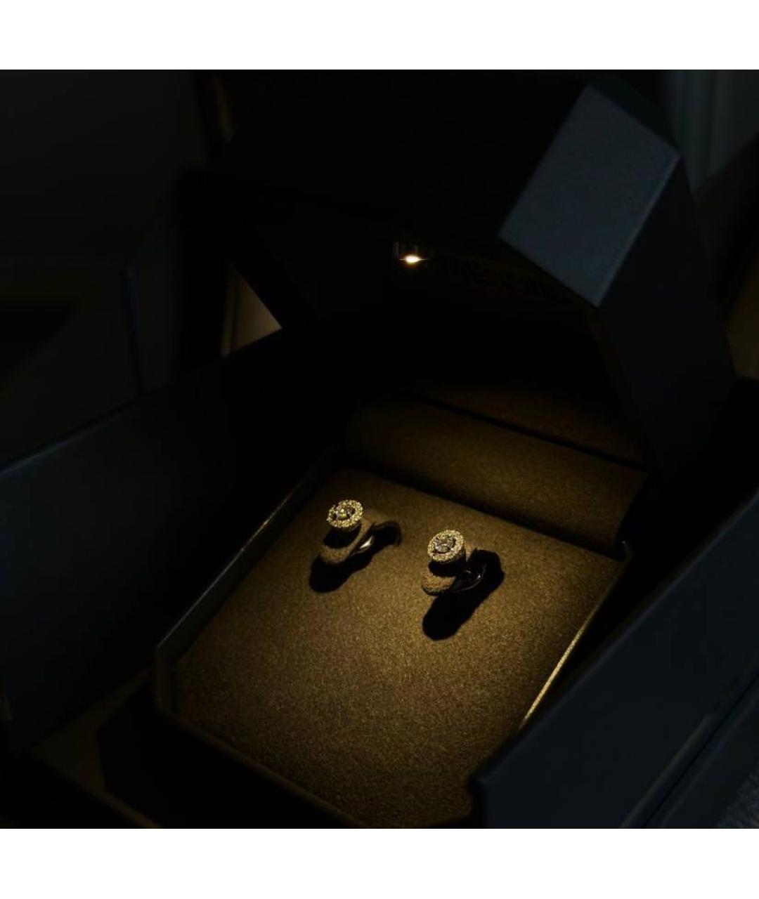 MESSIKA Серебряные серьги из белого золота, фото 3