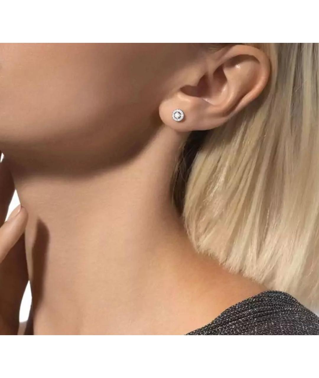 MESSIKA Серебряные серьги из белого золота, фото 2