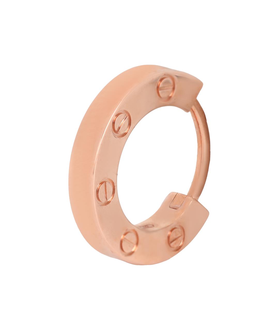 CARTIER Серьги из розового золота, фото 1