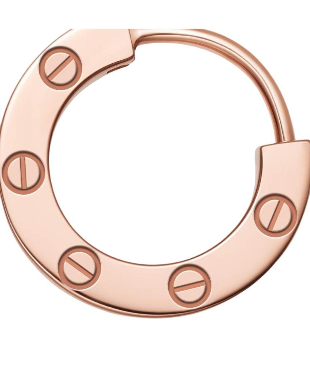 CARTIER Серьги из розового золота, фото 4