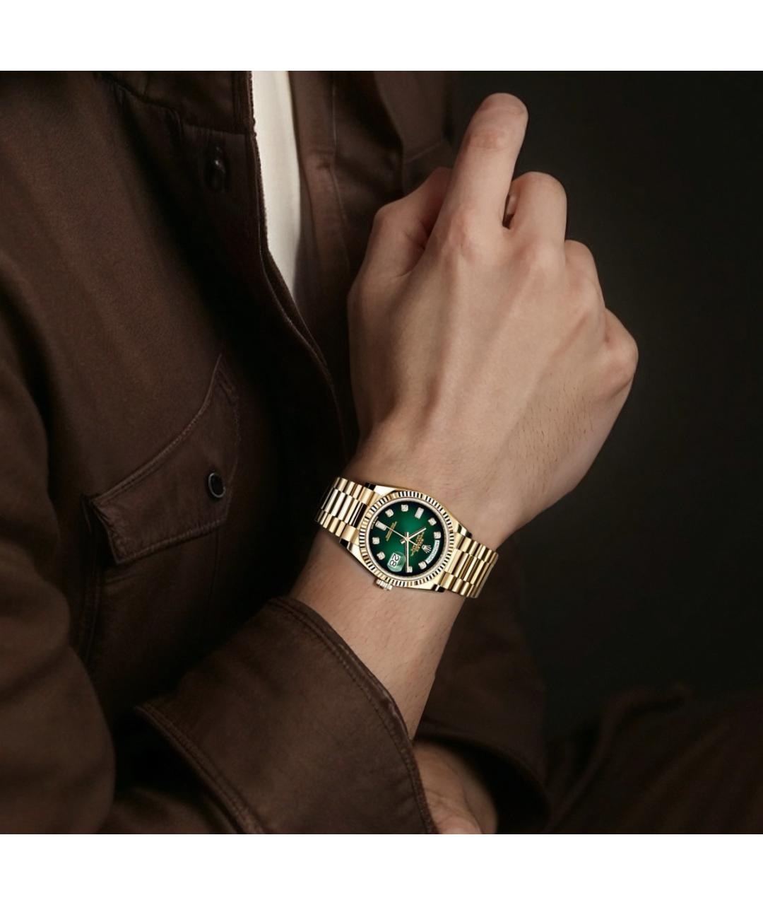 ROLEX Часы из желтого золота, фото 5