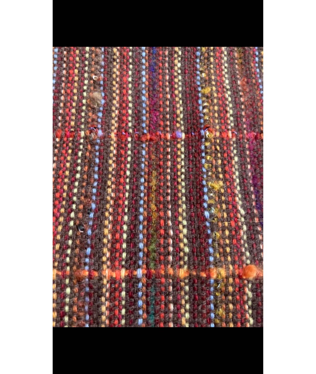 ETRO Мульти шерстяной шарф, фото 3