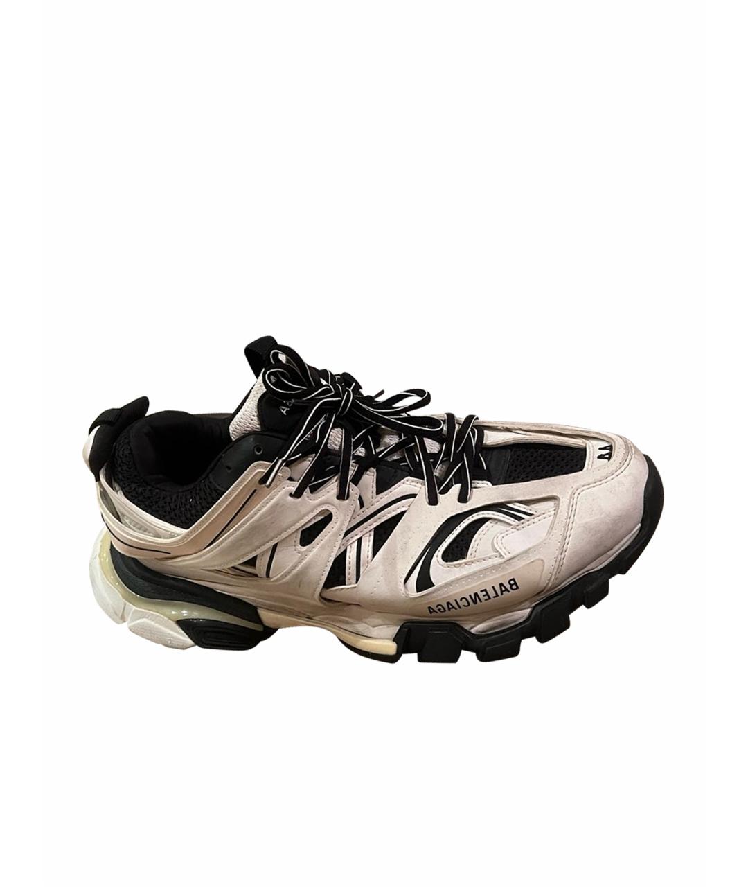 BALENCIAGA Белые низкие кроссовки / кеды, фото 1