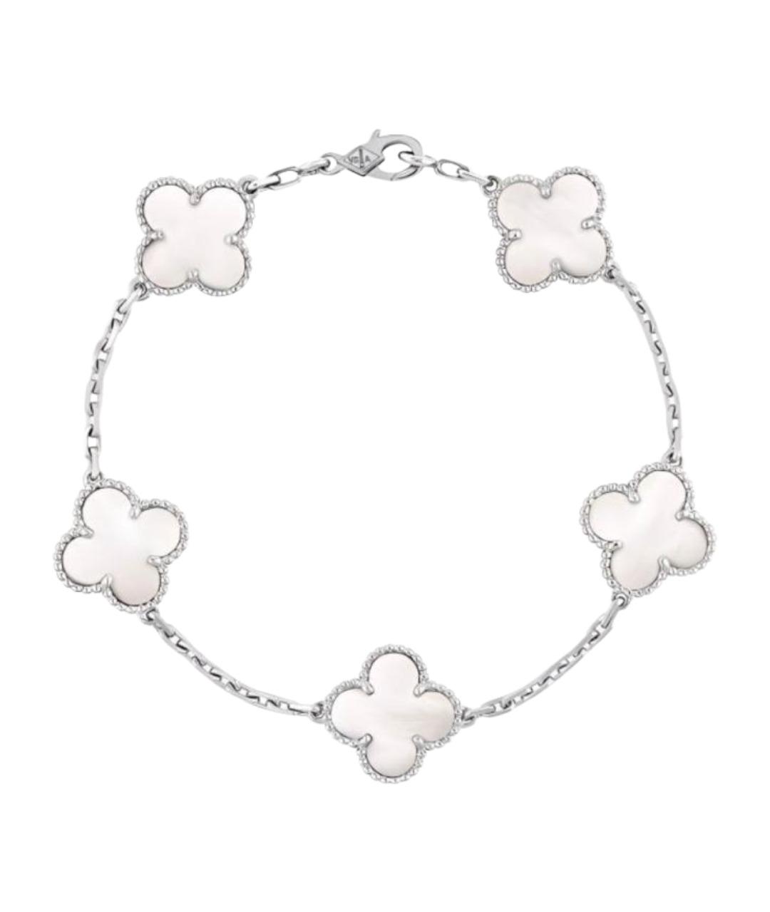 VAN CLEEF & ARPELS Серебрянный браслет из белого золота, фото 1