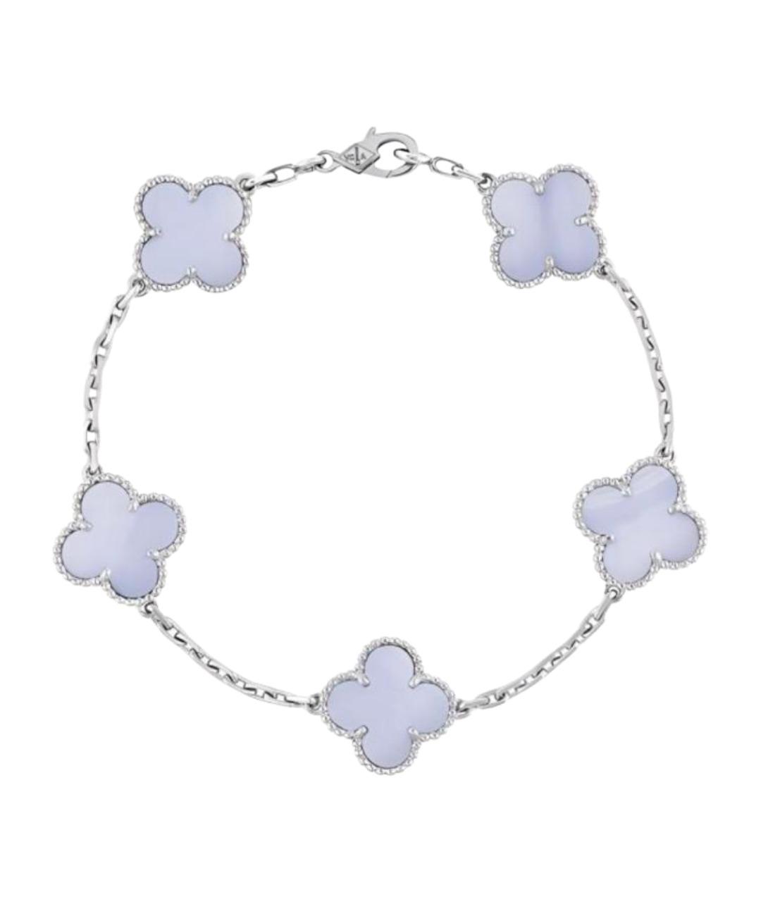 VAN CLEEF & ARPELS Серебрянный браслет из белого золота, фото 1
