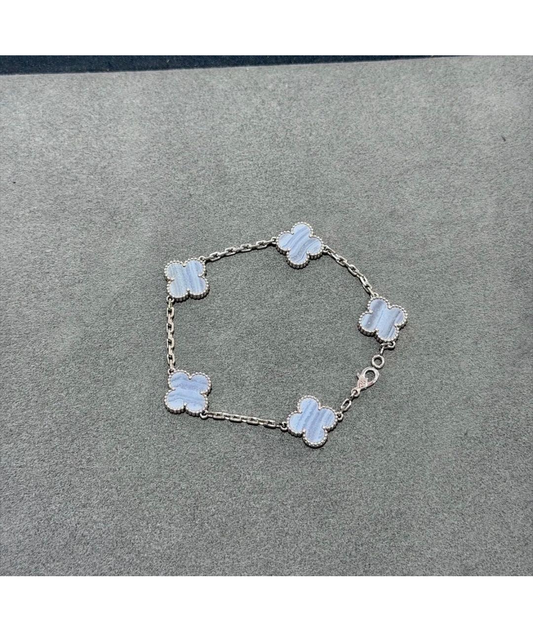 VAN CLEEF & ARPELS Серебрянный браслет из белого золота, фото 3