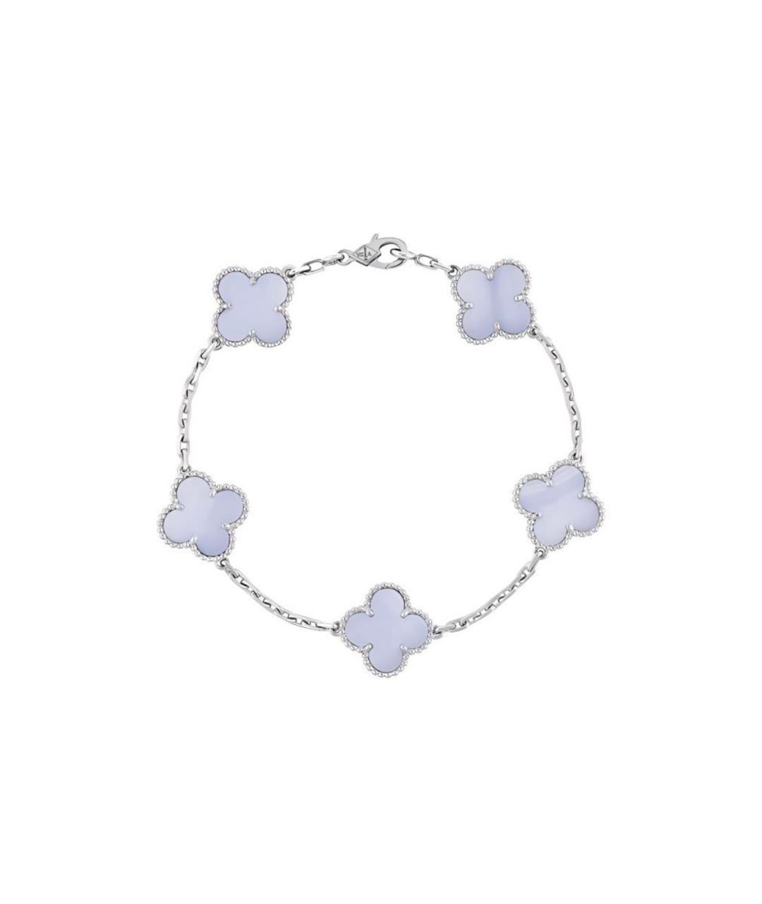 VAN CLEEF & ARPELS Серебрянный браслет из белого золота, фото 7