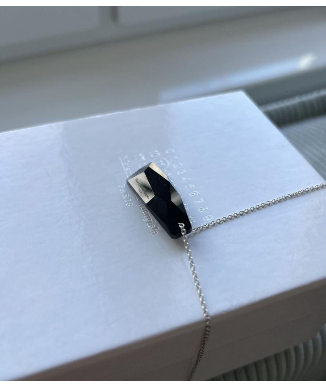 MAISON MARGIELA Черное колье, фото 4