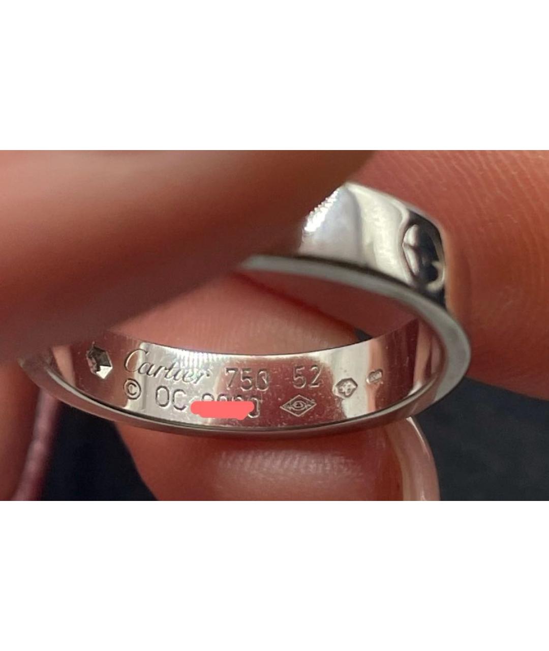 CARTIER Золотое кольцо из белого золота, фото 6