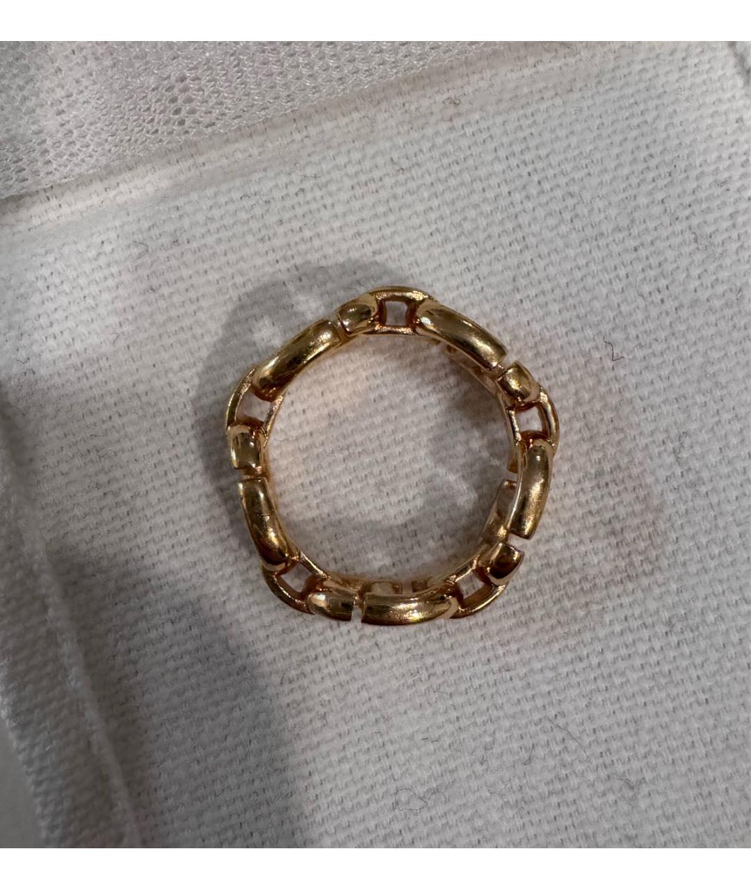 CHRISTIAN DIOR Золотое металлическое кольцо, фото 3