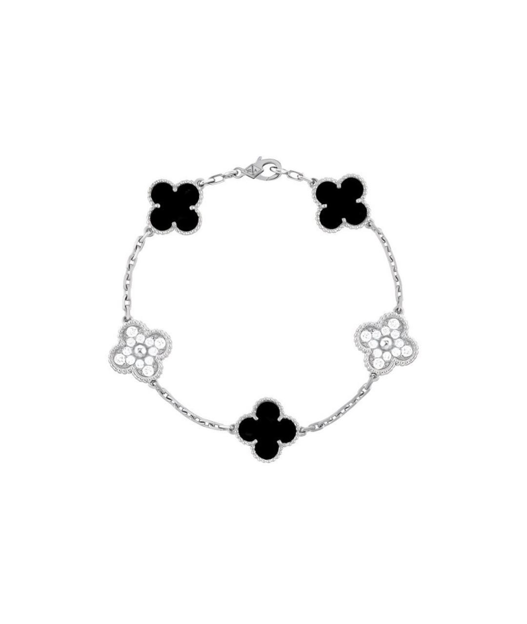 VAN CLEEF & ARPELS Серебрянный браслет из белого золота, фото 7