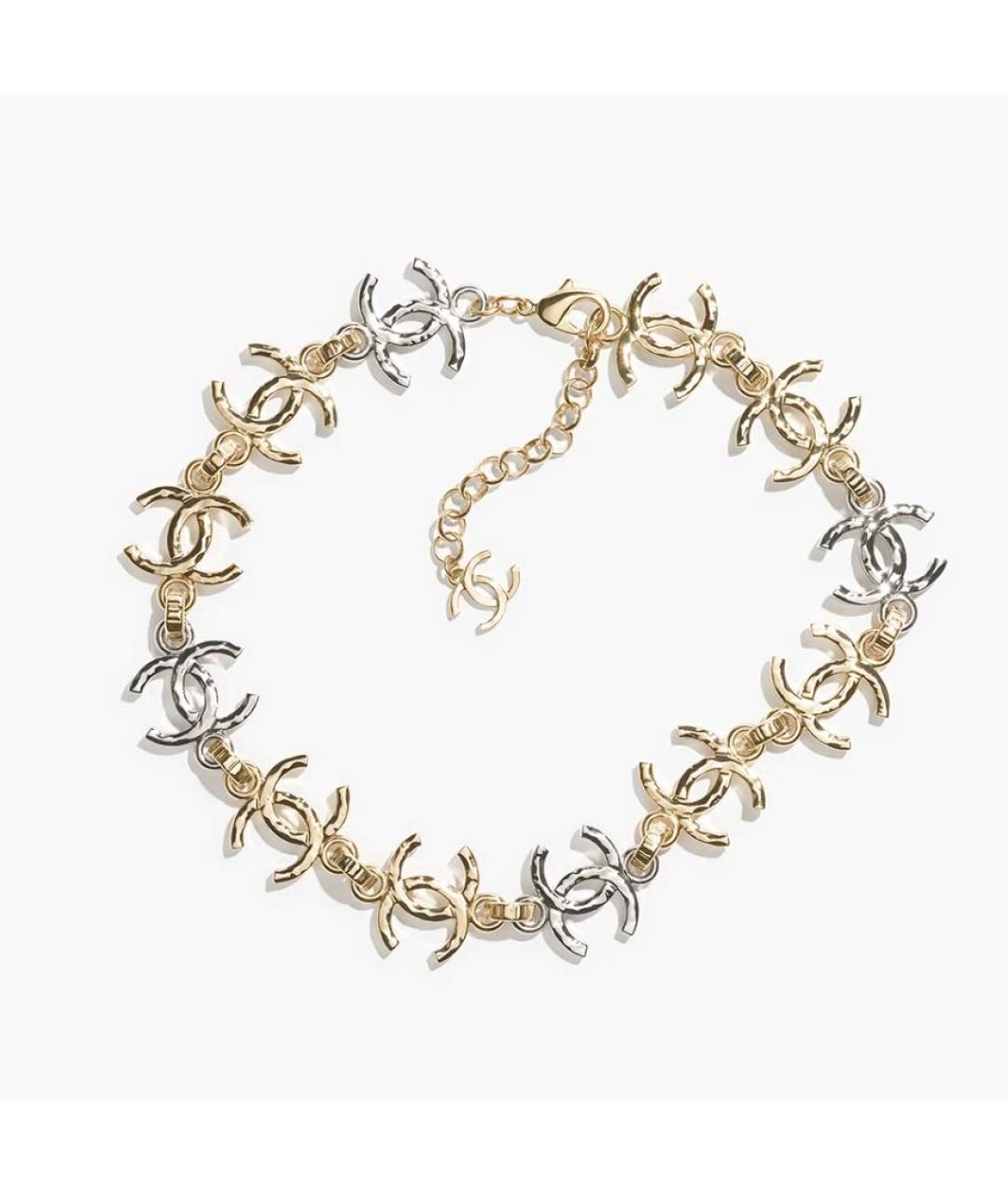 CHANEL Мульти металлическое колье, фото 3